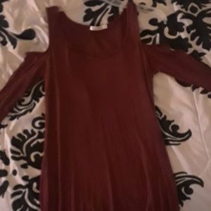 Maroon dress